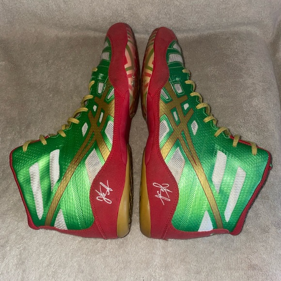 Asics Shoes Asics Jordan Burroughs Signature Wrestling Shoes Size